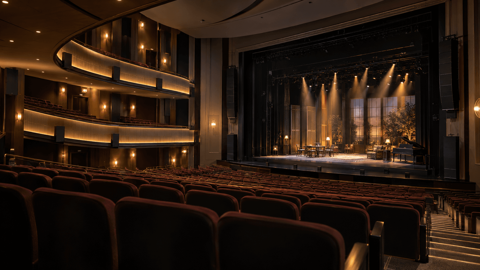 Theater professional audio application