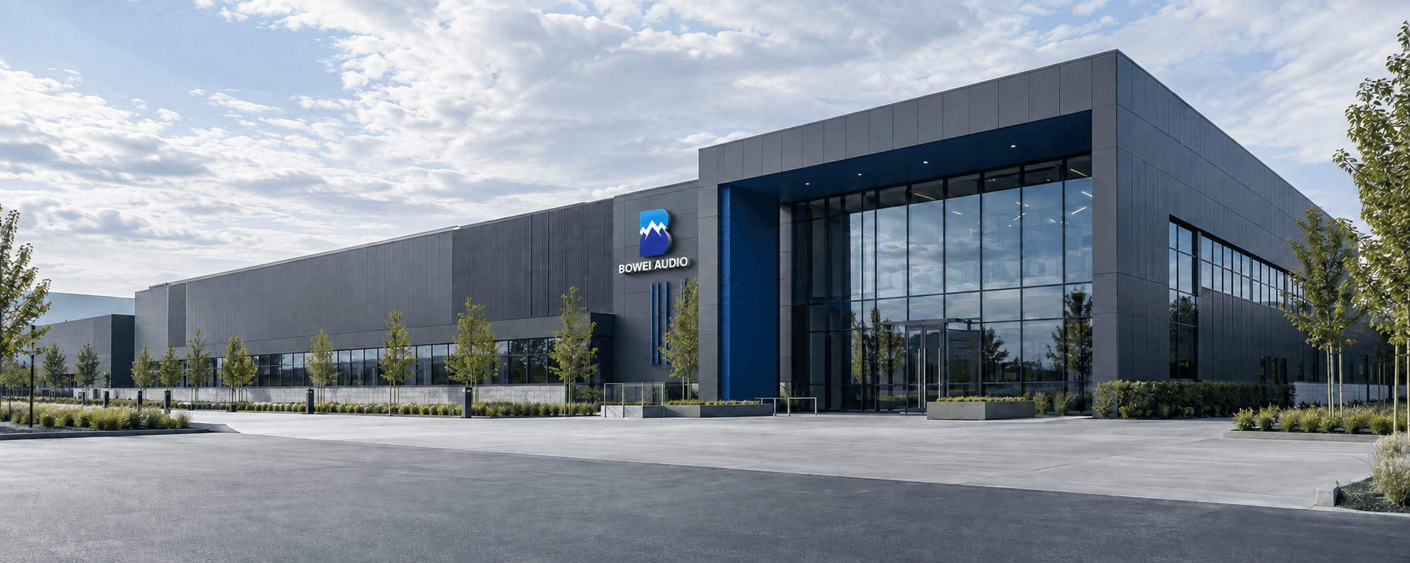 BOWEI AUDIO professional audio manufacturing facility